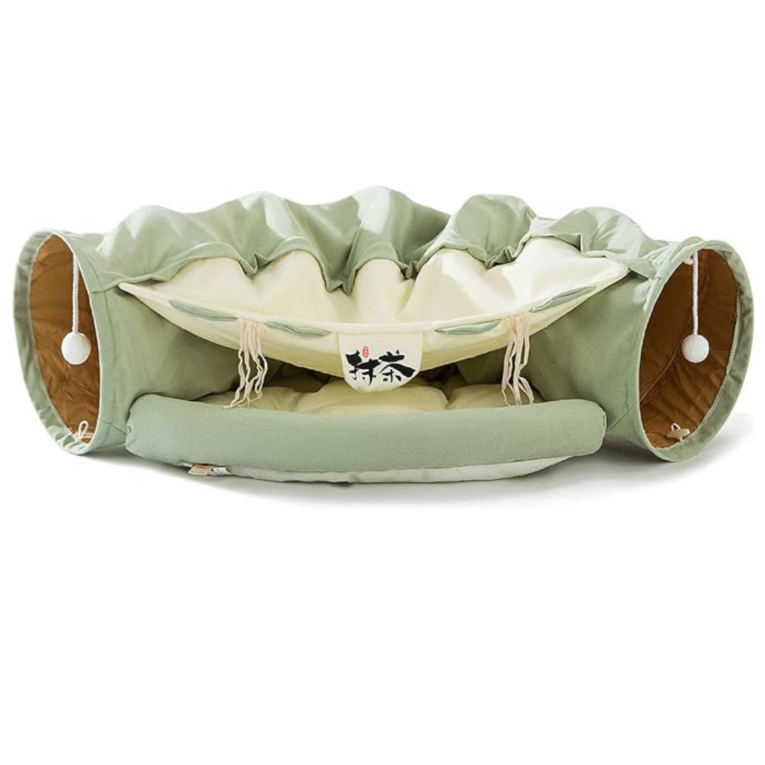 Cama Túnel Multifuncional para Gatos