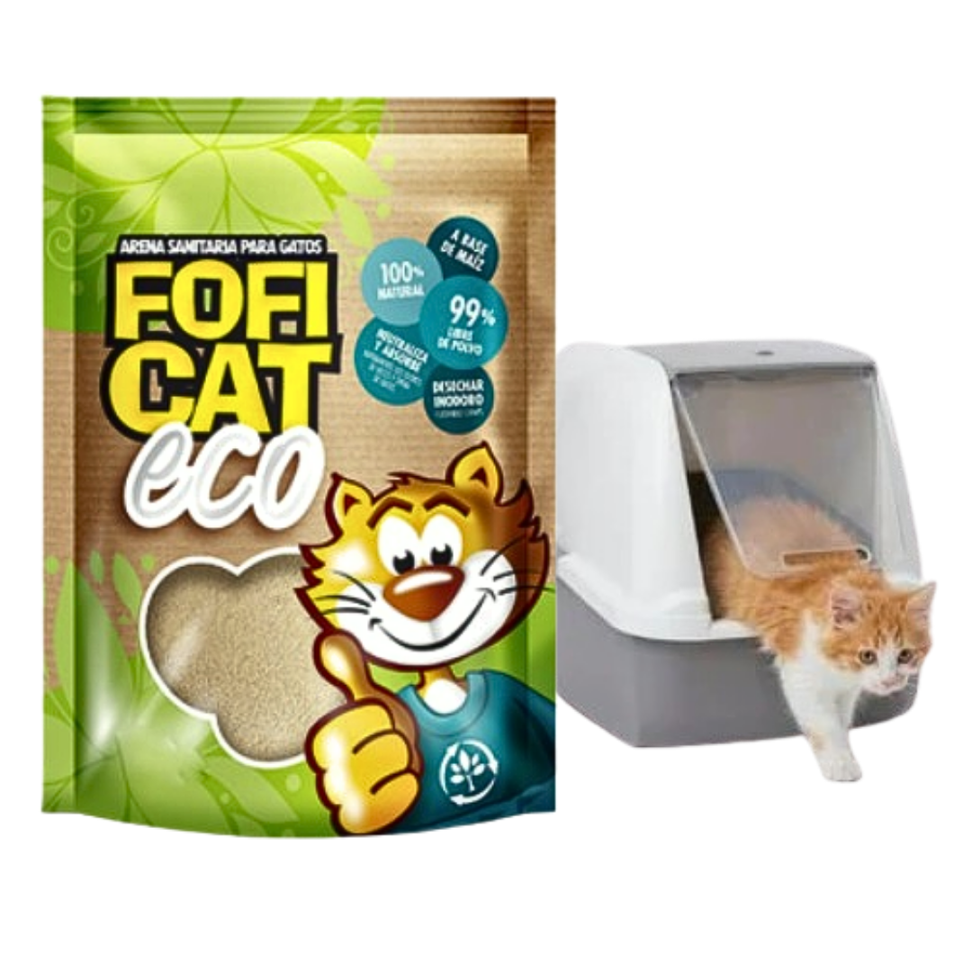 Arena para Gatos Fofi Cat Eco x 2.2 kg