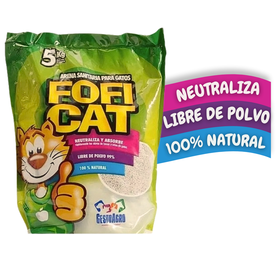 Arena para Gatos Fofi Cat x 5 kg