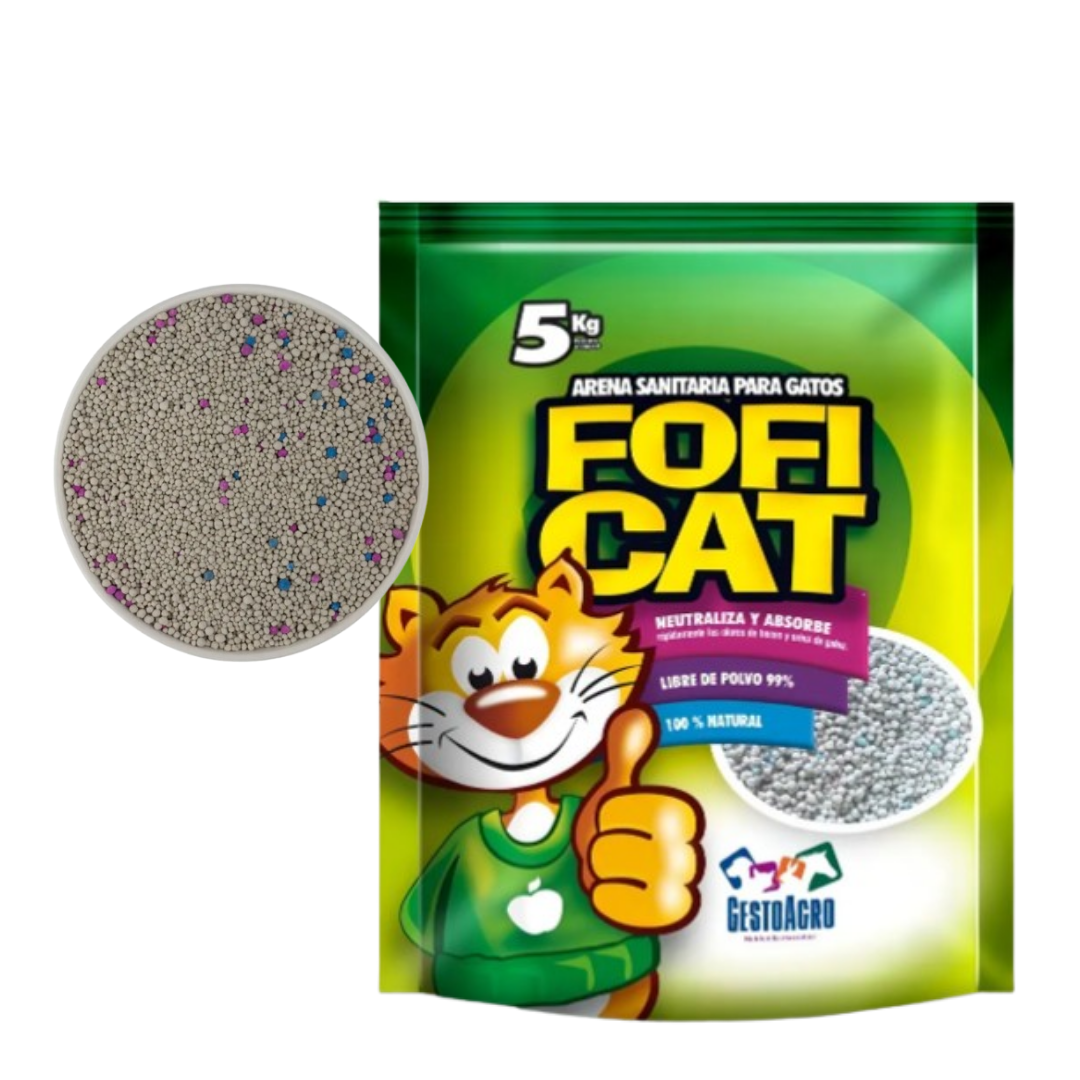 Arena para Gatos Fofi Cat x 5 kg - Image 4