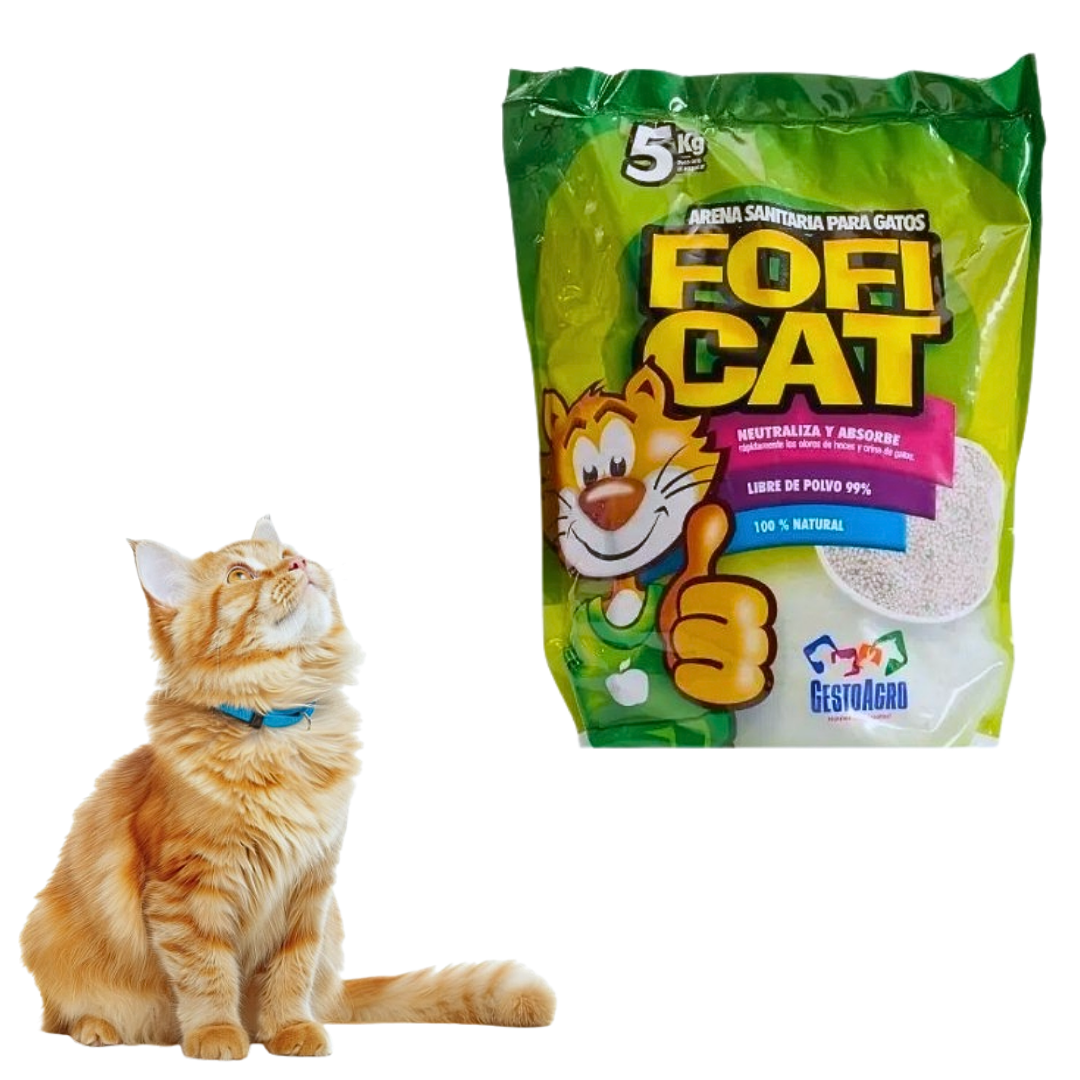 Arena para Gatos Fofi Cat x 5 kg - Image 8