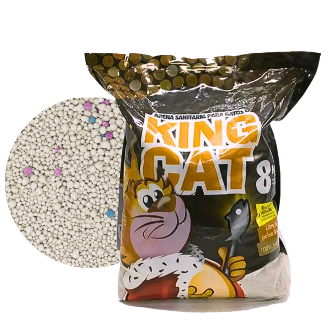 Arena para Gatos King Cat x 8 kg