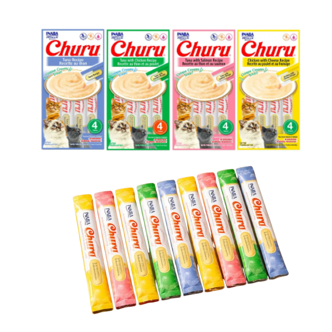 Churu para Gatos Sabores Surtidos