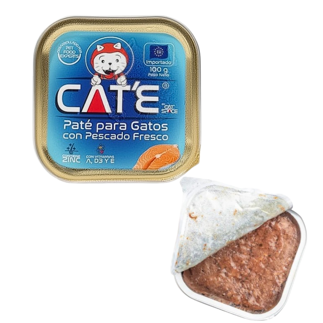 Paté Caté para Gatos con Pescado