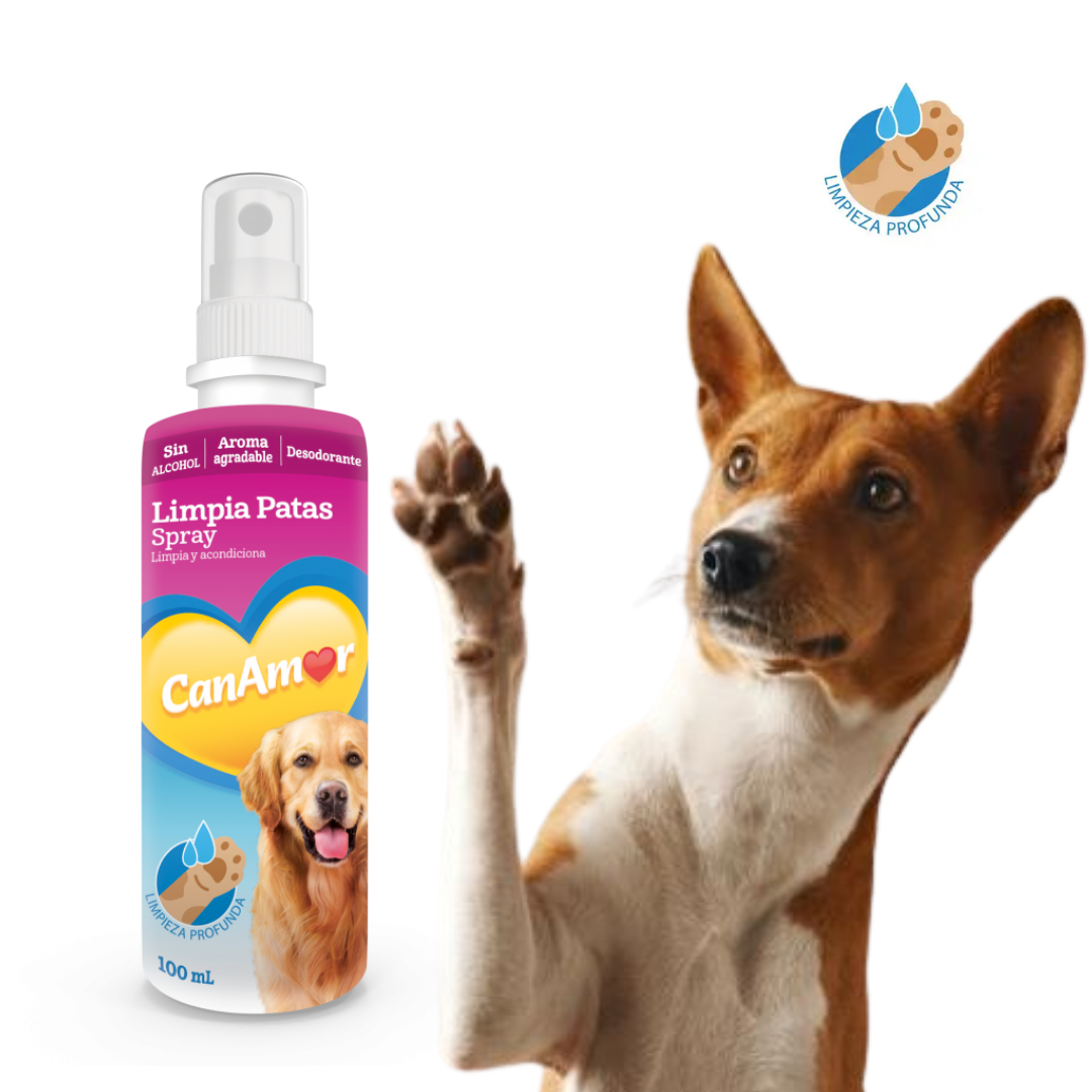 Spray Limpiador de Patas para Perros